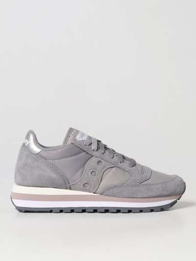 Shop Saucony Sneakers  Woman Color Grey