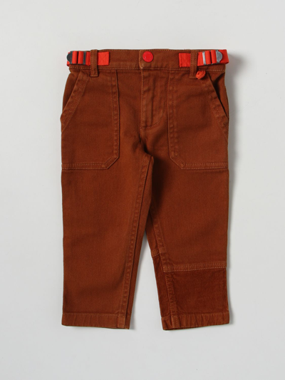 Shop Little Marc Jacobs Pants  Kids Color Brown