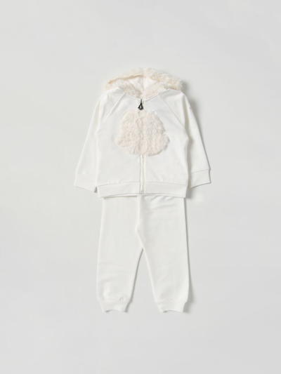 Moncler Jumpsuit  Kids Color Yellow Cream In Yellow Cream