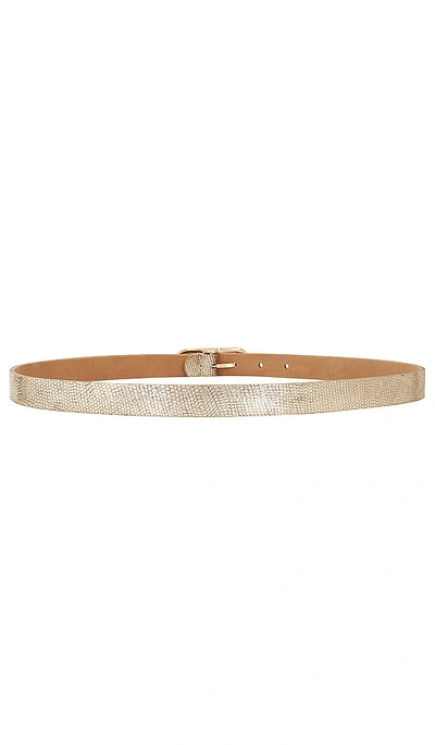 Streets Ahead Belt In Gold