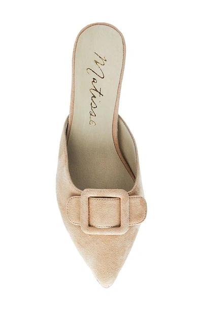 Shop Matisse Layover Pointed Toe Mule In Ivory