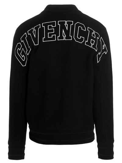 Shop Givenchy Bomber  Address In Black