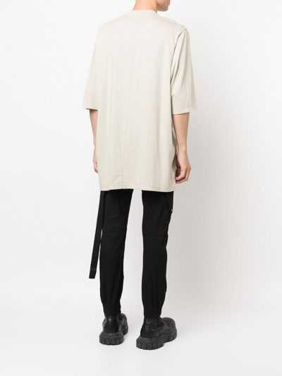 Shop Rick Owens Drkshdw Jumbo Ss T In Beige