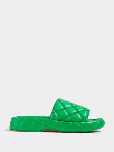 Shop Bottega Veneta Padded In Green