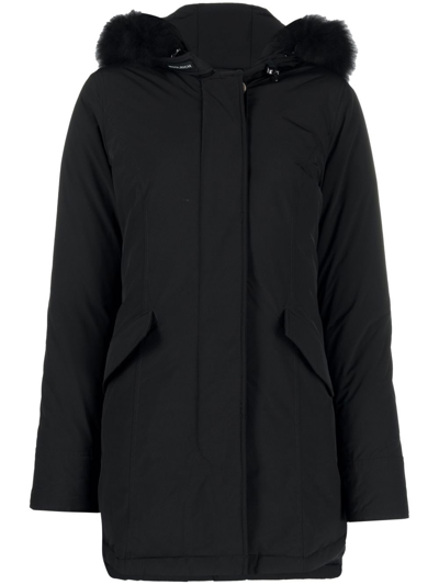 Woolrich Arctic Parka Luxe In Black | ModeSens