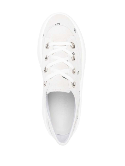 Shop Mm6 Maison Margiela 6 Sneakers In White