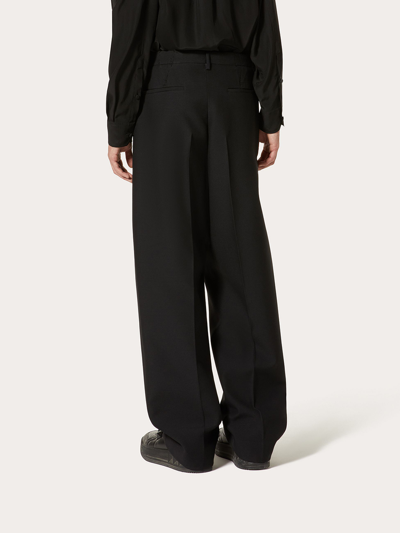 Shop Valentino Pantalone Elegante In Black