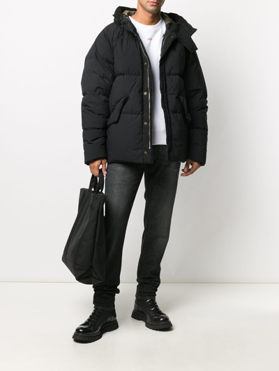 Shop Ten C Parka Artic In Black