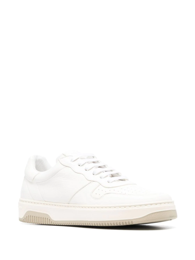 Shop Tagliatore Sneakers Bric In White