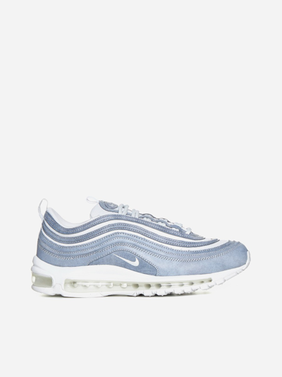 Shop Nike X Comme Des Garcons Homme Plus Nike Air Max 97 Sneakers In Light Blue,white