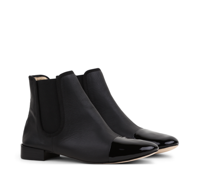 Shop Repetto Elora Ankle Boots In Black