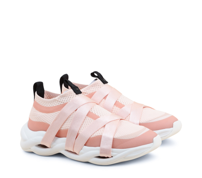 Shop Repetto Ruban Sneakers In Pink