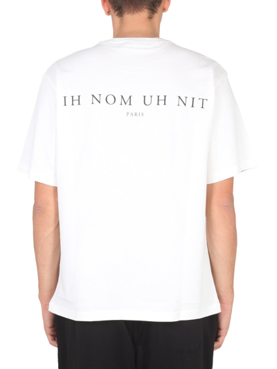 Shop Ih Nom Uh Nit Crewneck T-shirt In White
