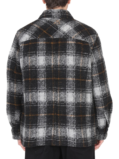 Shop Isabel Marant Jacket Shirt "kervont" In Grey