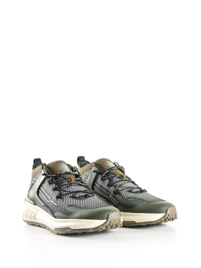 Shop Tod's No_code J Sneakers In Nero Militare