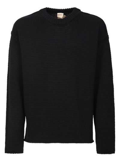 Shop Ten C Wool Jumper In Black