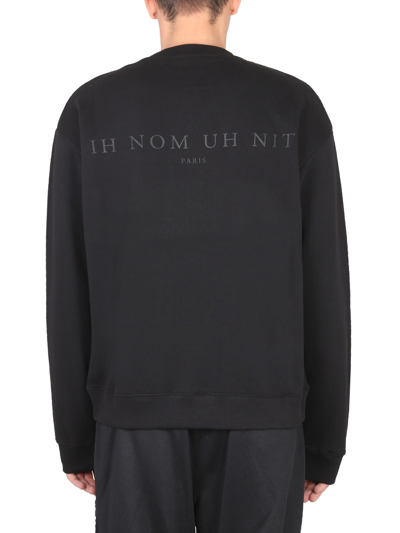 Shop Ih Nom Uh Nit Crewneck Sweatshirt In Nero