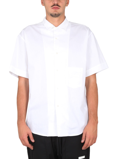 Shop Ih Nom Uh Nit Shirt With Pocket In Bianco