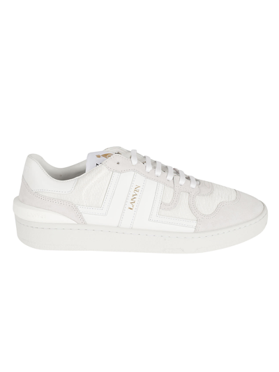 Lanvin Clay Low Top Sneakers In White | ModeSens