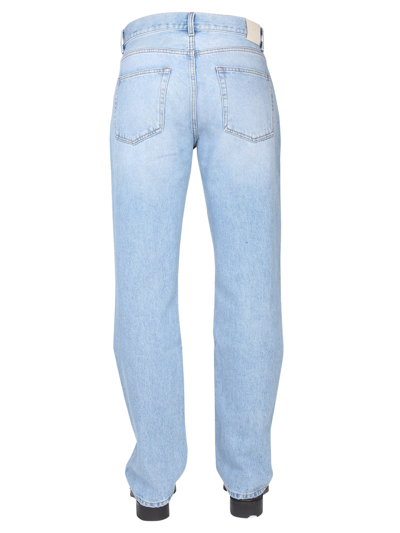 Shop Séfr Regular Fit Jeans In Azzurro