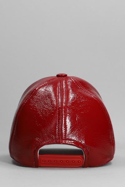Shop Courrèges Hats In Red Polyester