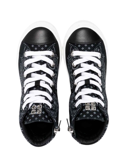 Shop Givenchy Black Shoes Girl In Nero