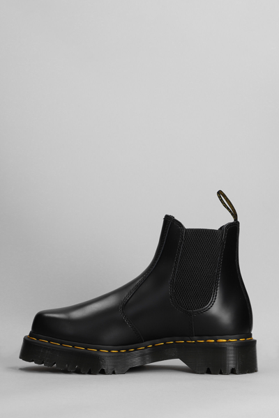 Shop Dr. Martens' 2976 Bex Combat Boots In Black Leather
