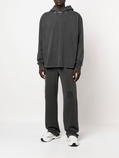 Diesel Knee-patch Logo Track Pants In Grey | ModeSens｜ジョガー 