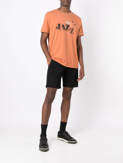 Osklen Graphic-print Short-sleeve T-shirt In Brown