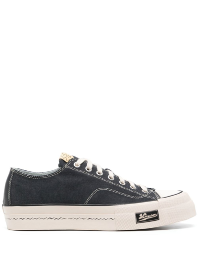Shop Visvim Skagway Lo G.cords Sneakers In Blue