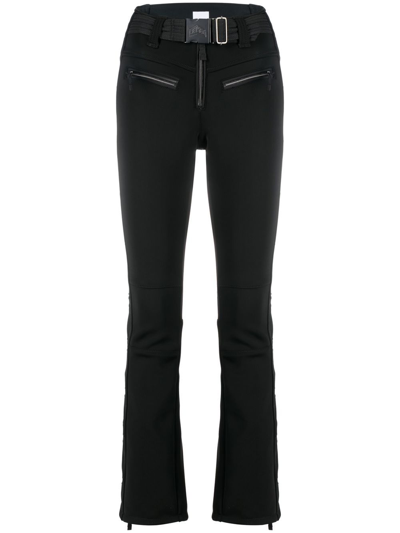 Jetset Tiby Flare Sky Trousers In Black