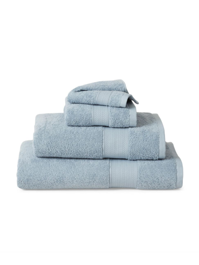 Shop Ralph Lauren Organic Cotton Dawson Bath Towel In Blue