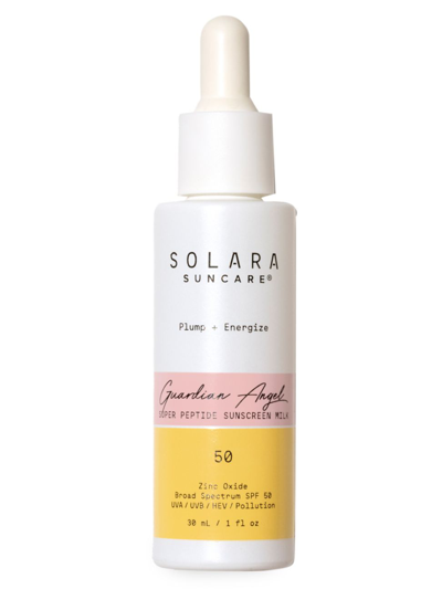 Shop Solara Suncare Women's Luxe Guardian Angel Super Peptide Sunscreen Milk