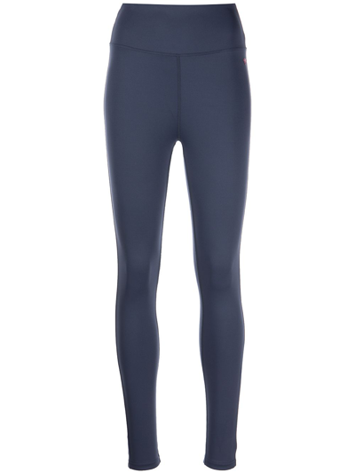 Shop Marchesa Briar Performance Leggings In Blue