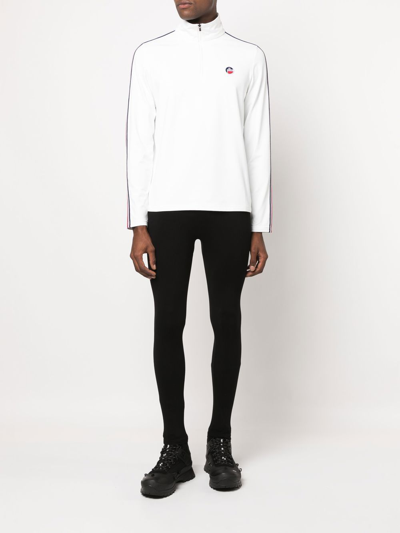 Fusalp Logo-waistband Leggings In Black