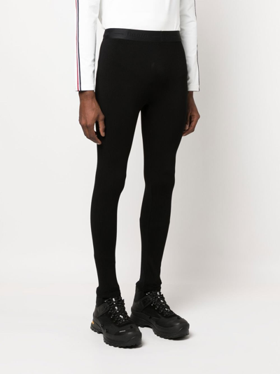 Fusalp Logo-waistband Leggings In Black