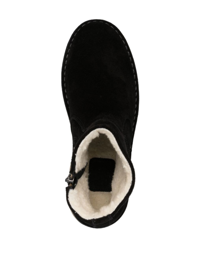 Shop Apc Ariette Ankle Boots In Black