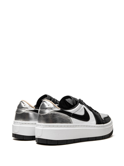 Shop Jordan Air  1 "silver Toe" Sneakers
