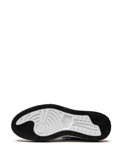 Shop Jordan Air  1 "silver Toe" Sneakers