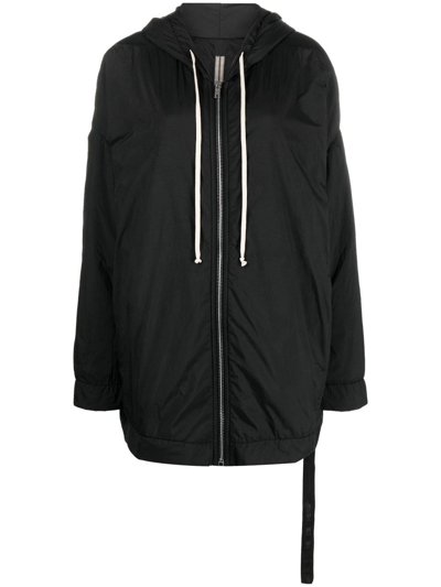 Shop Rick Owens Drkshdw Zip-front Peter Jacket In Black