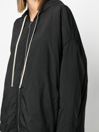 Shop Rick Owens Drkshdw Zip-front Peter Jacket In Black