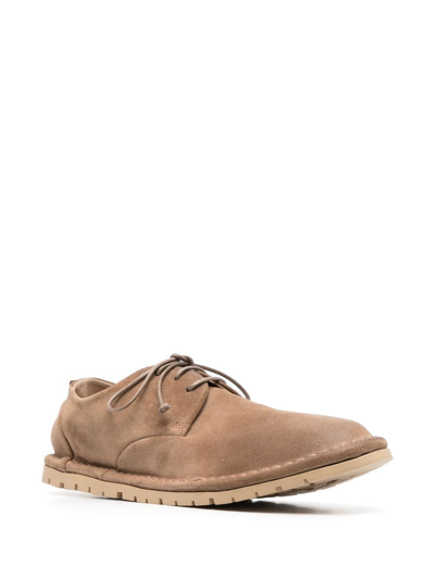 Marsèll Smooth Lace-up Derby Shoes In Neutrals