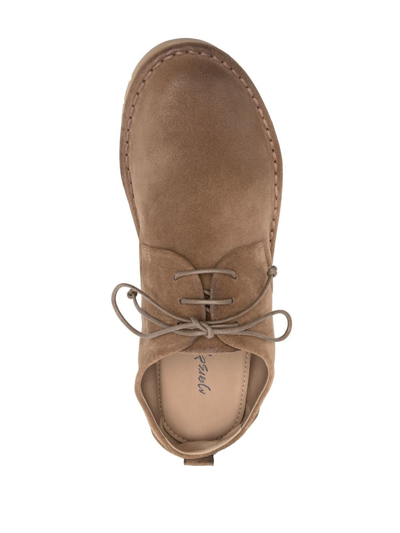 Marsèll Smooth Lace-up Derby Shoes In Neutrals