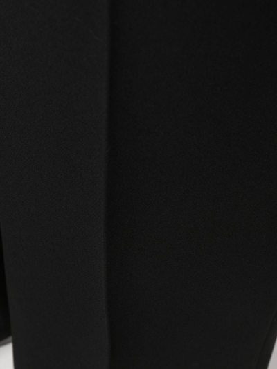 Alberto Biani Trousers Straight Leg Wide-leg Design In Black