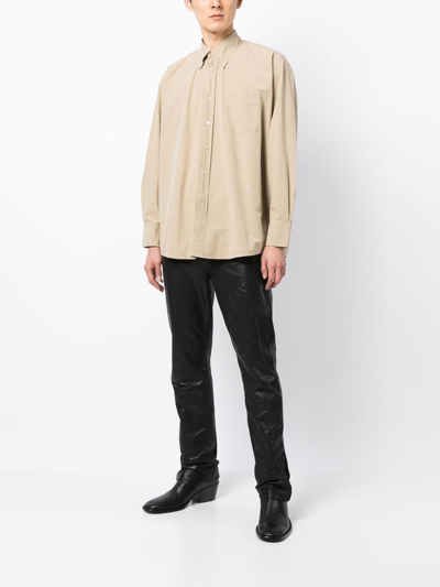 Shop Our Legacy Long-sleeve Shirt In Brown