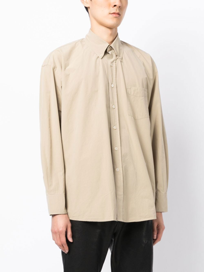 Shop Our Legacy Long-sleeve Shirt In Brown