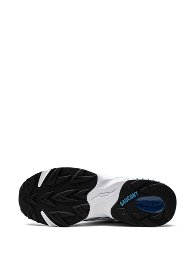 Saucony 3d Grid Hurricane Sneakers In White