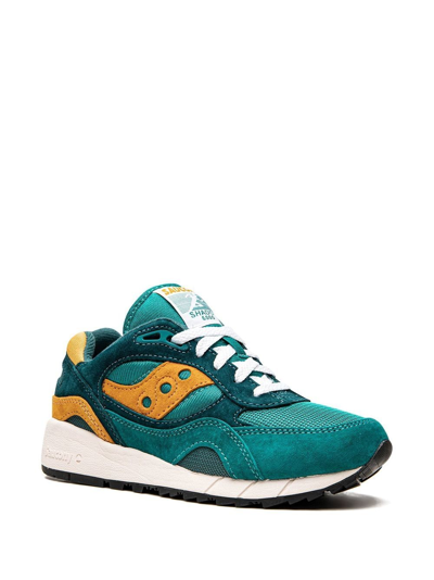 Saucony Shadow 6000 Low-top Sneakers In Green