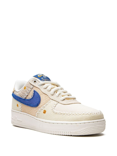 Shop Nike Air Force 1 Low "los Angeles Flea" Sneakers In Neutrals