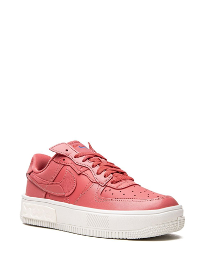 Nike Air Force 1 Fontanka Sneakers In Archaeo Pink-red In Pink